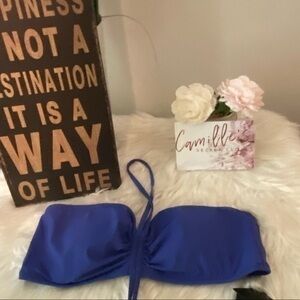 Marc By Marc Jacobs Blue Bikini Top